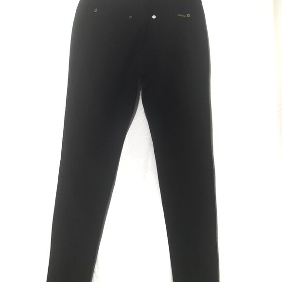 MICHAEL Michael Kors Stretch Knit Twill Pants w Gold-Tone Accents, Comfort, Sz S - Picture 3 of 7